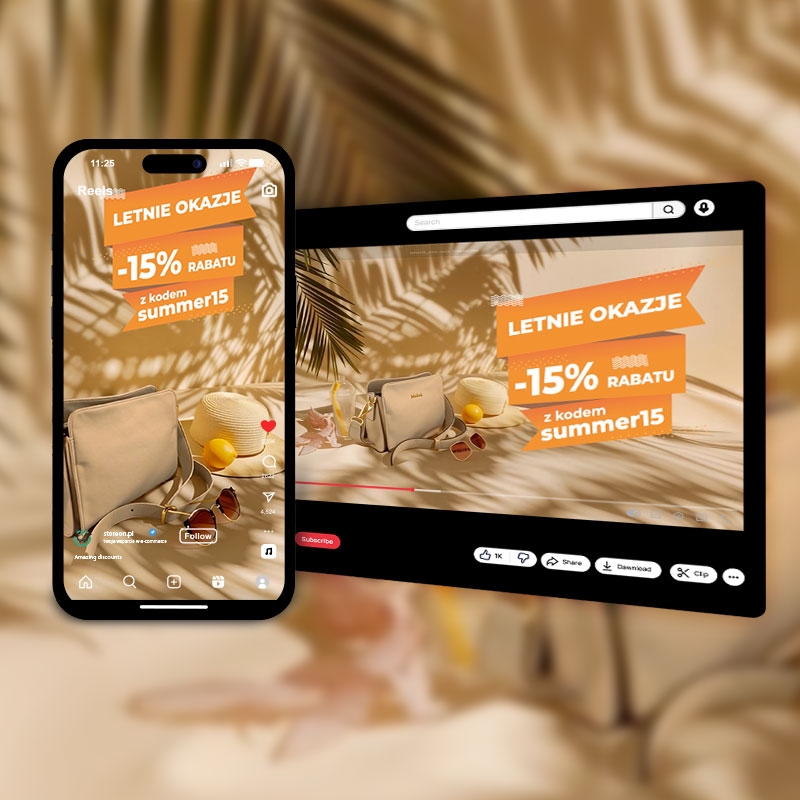 Letnie Okazje – kampania reklamowa video i social media