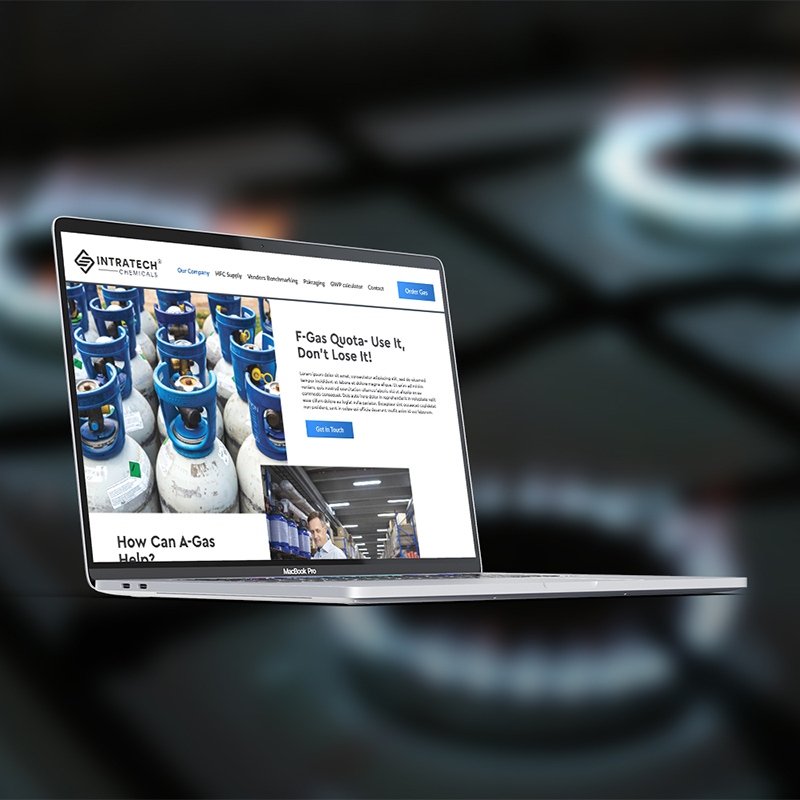 intratech-chemicals.com – strona internetowa dla branży chemicznej