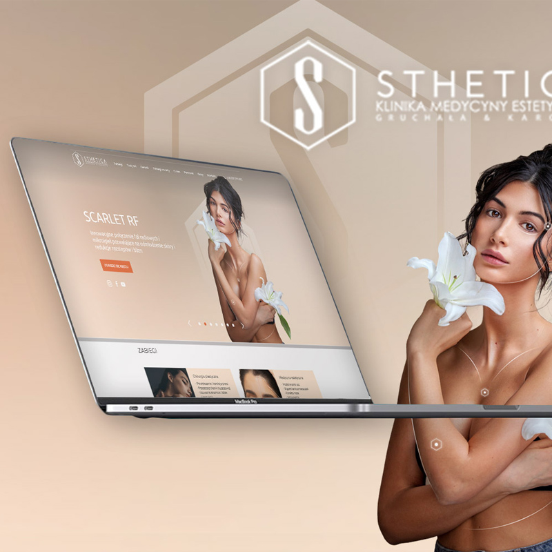 sthetica.pl – strona internetowa kliniki medycyny estetycznej