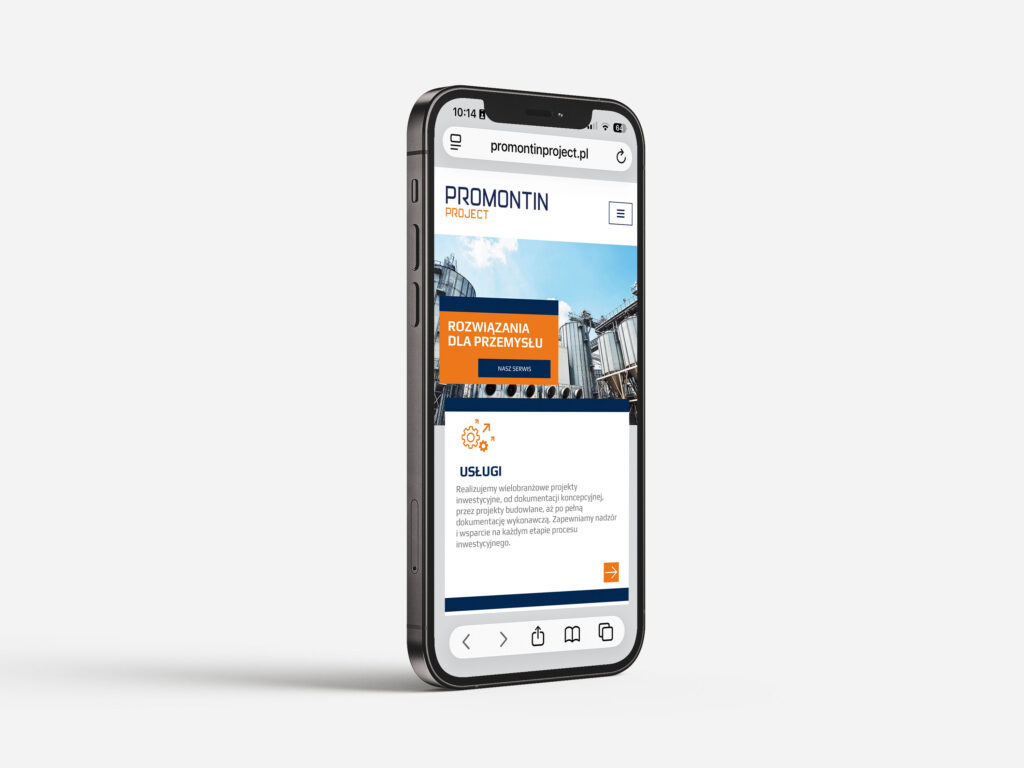 Strony internetowe Storeon dla branży inżynieryjnej