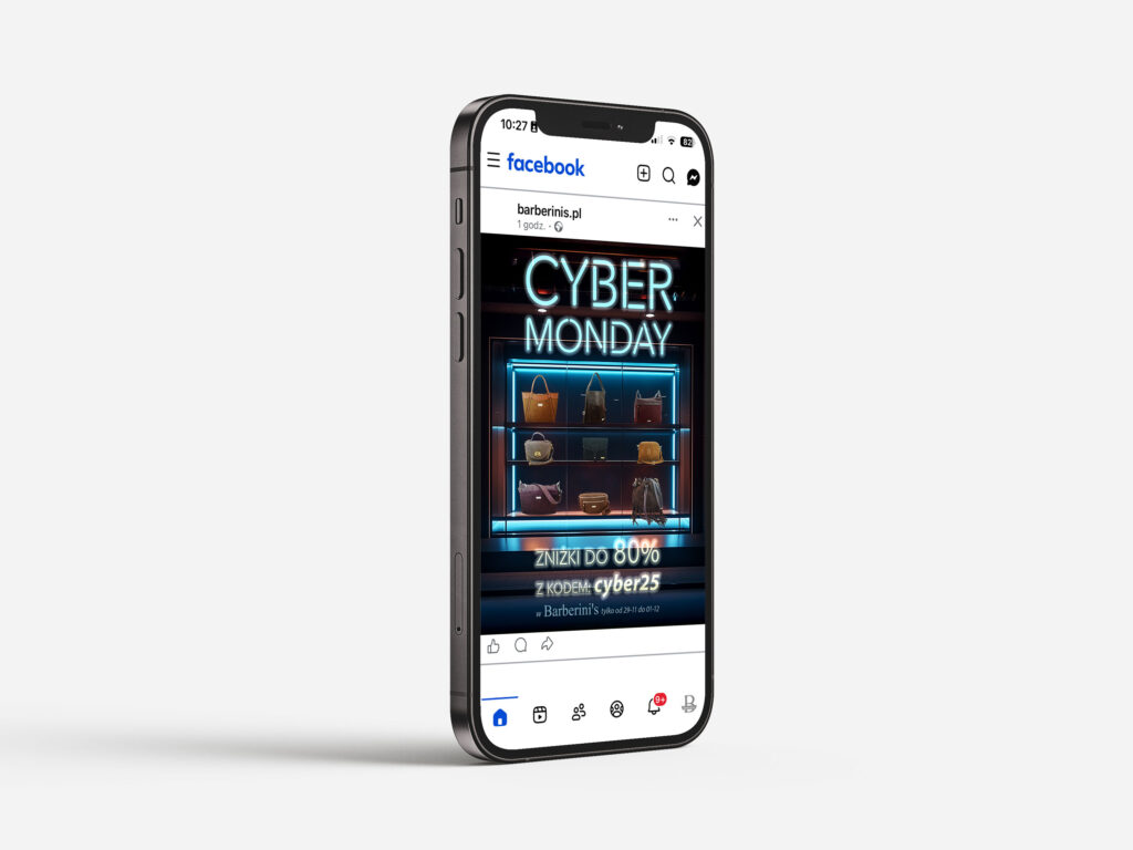 Cyber Monday Social Media Reklama Post