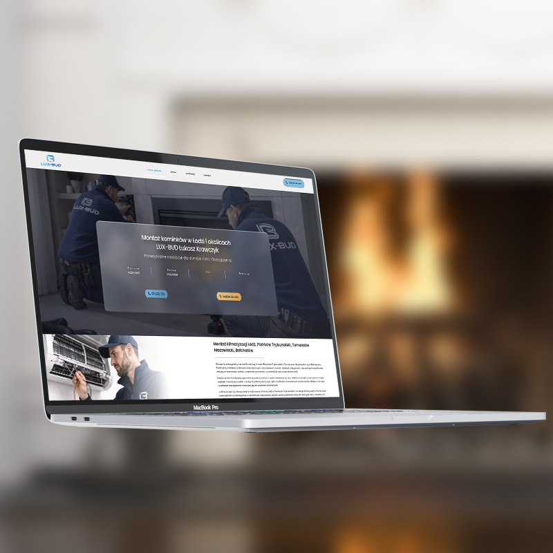 kominki-klimatyzacja.pl – strona internetowa dla usług kominków i klimatyzacji