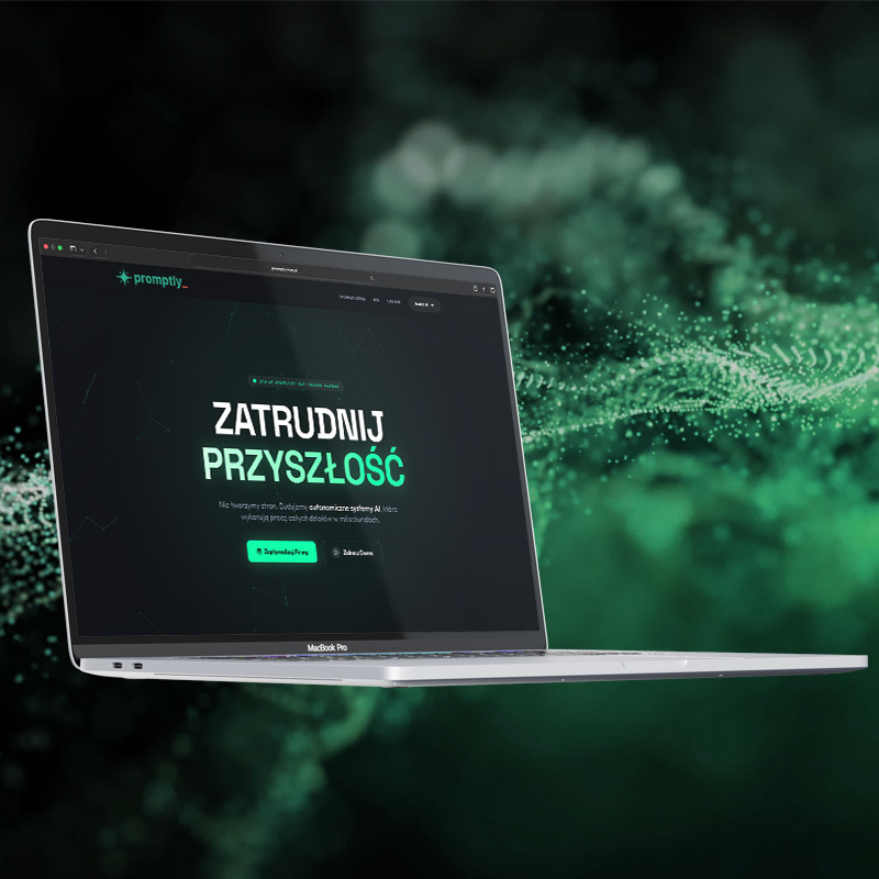 promptly.com.pl – nowoczesna strona internetowa z kalkulatorem