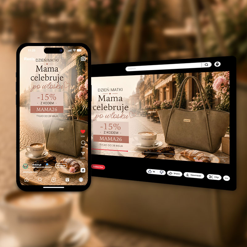 Dzień Matki Barberinis – kampania reklamowa lifestyle premium