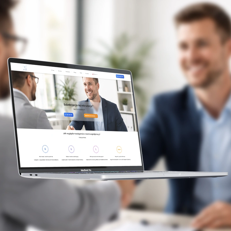 hrezo.com – strona internetowa firmy rekrutacyjnej