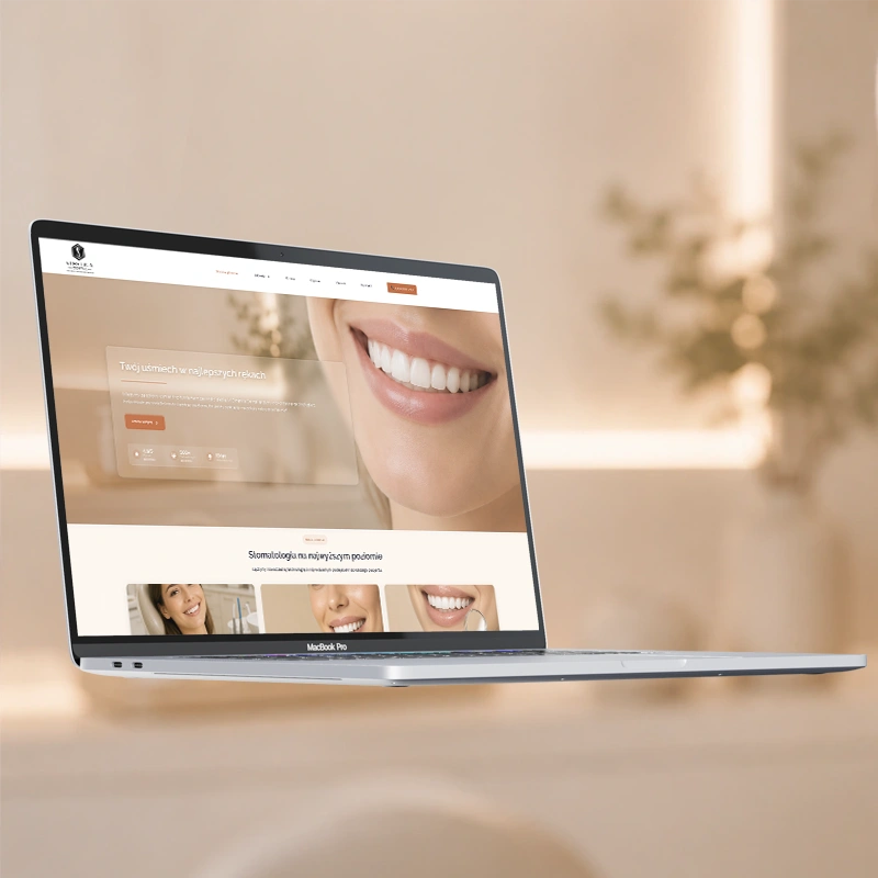 stheticadental.pl – strona internetowa kliniki stomatologicznej