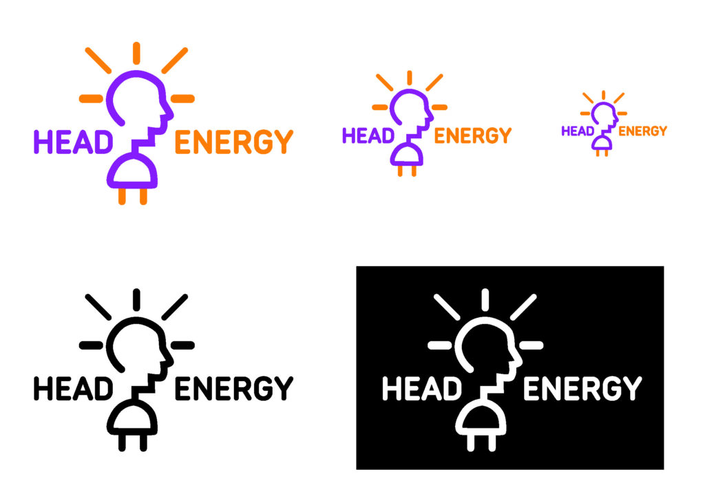 druga koncepcja identyfikacji wizualnej dla marki Head Energy