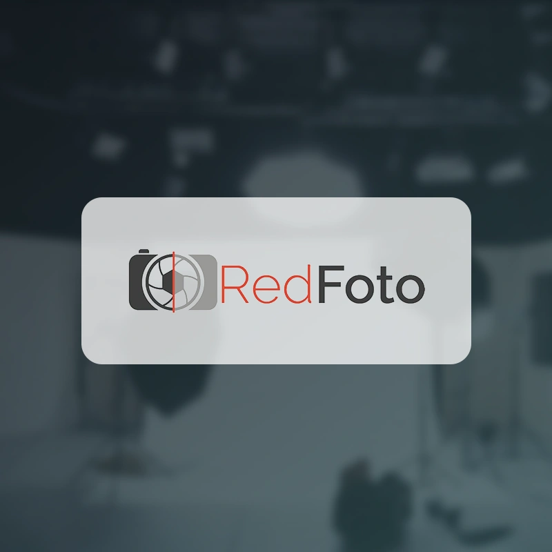 Redfoto – projekt logo dla firmy fotograficznej